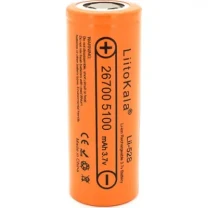 Акумулятор 26700 Li-Ion 5000mah 5100-5200mah 3.7V (2.75-4.2V)Liitokala