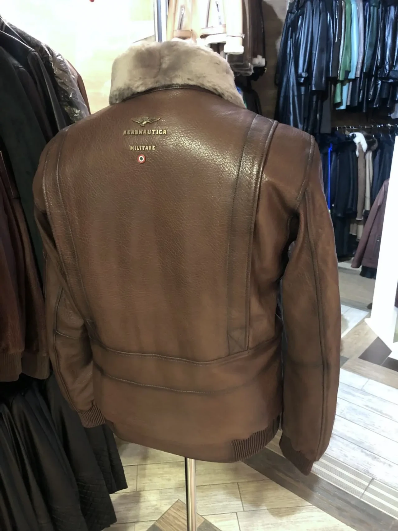 Дублянка чоловіча,Аеронафтіка бомбер зимовий,куртка 8