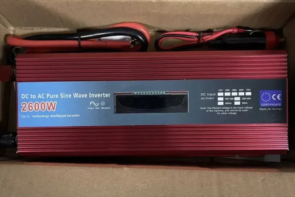 Інвертор 2600W, чистий сінус 6