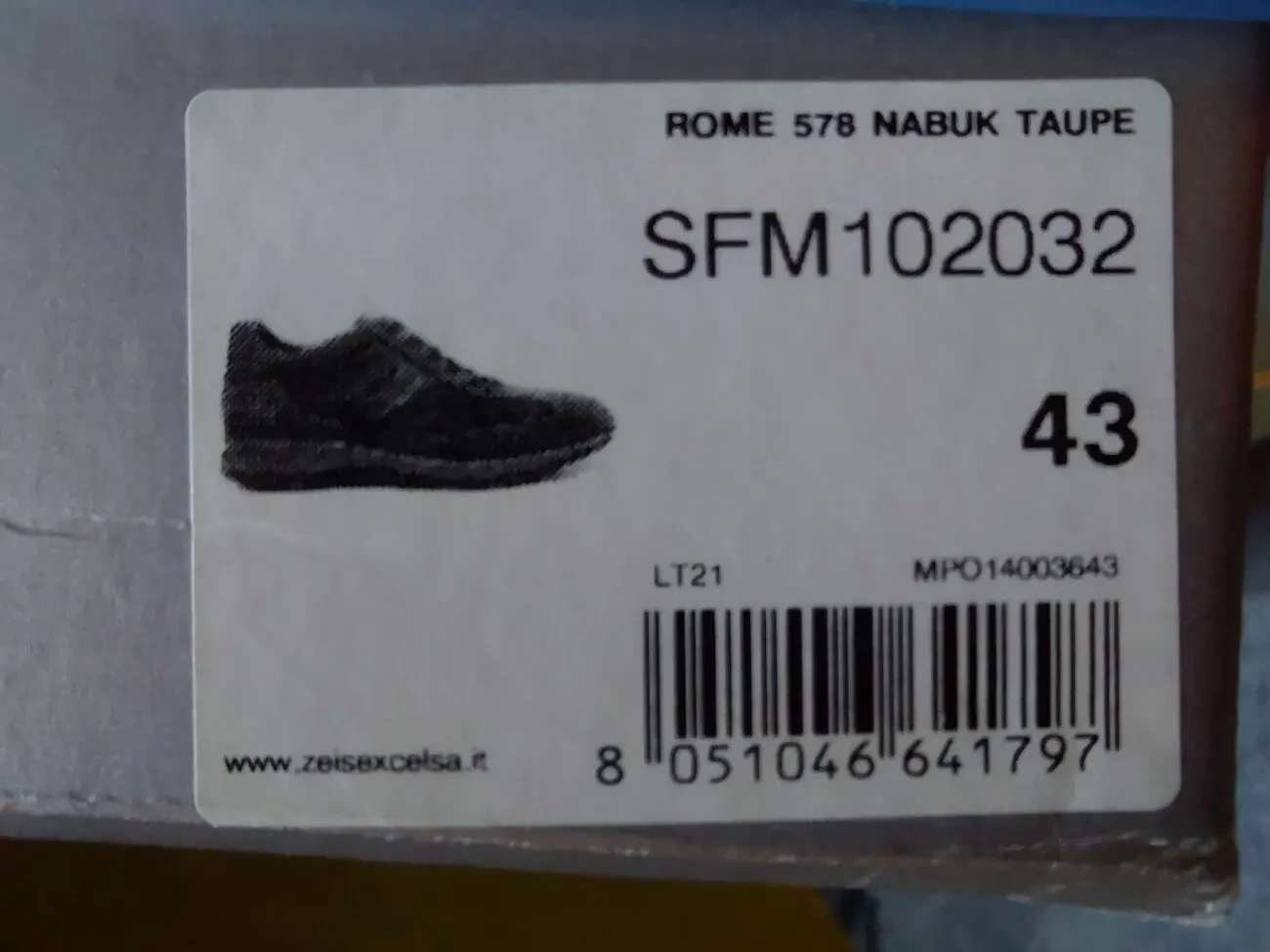 Кроссовки мужские Samsonite 43 7