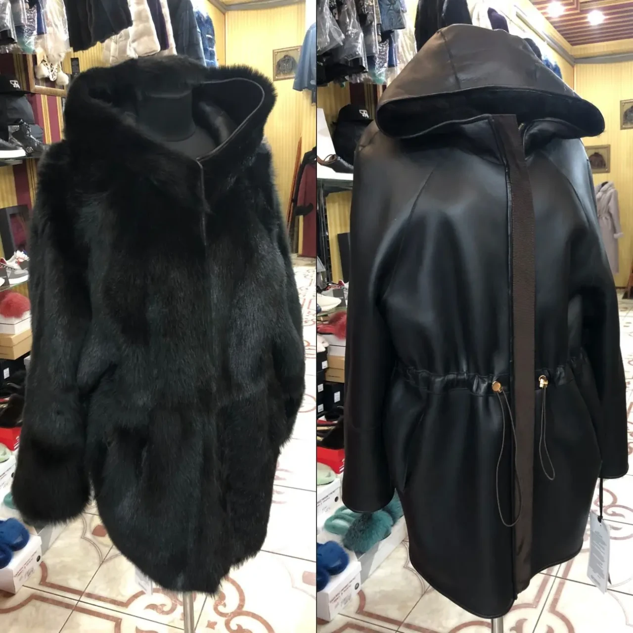 Двостороння дублянка,преміум,натуральна,тоскана