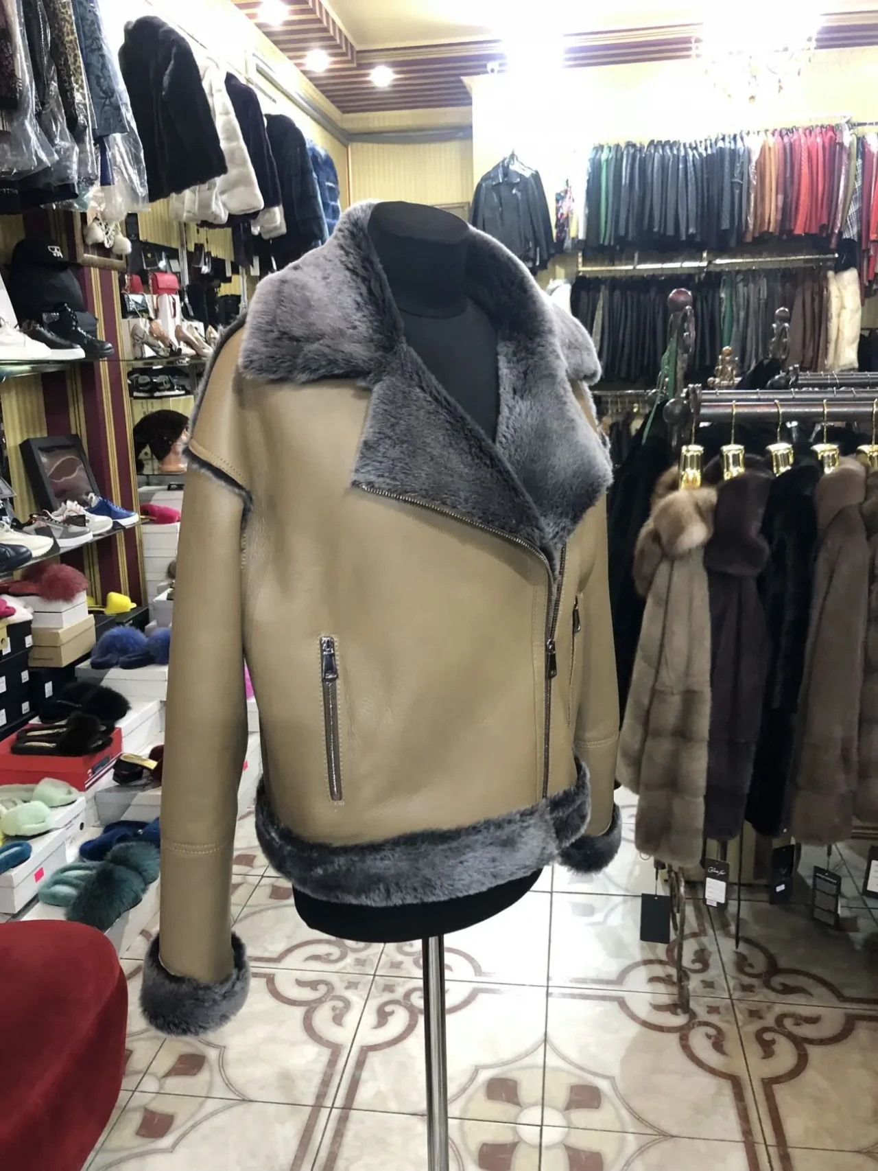 Дублянка коротка пілот,рижа,оливкова,автоледі 3