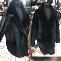 Двостороння дублянка,сучасний піджак на гудзики