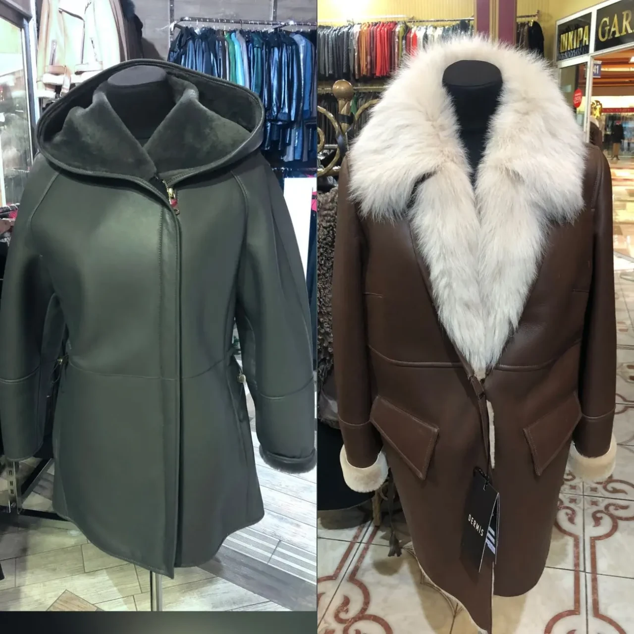 Дублянки жіночі натуральні сучасні 2