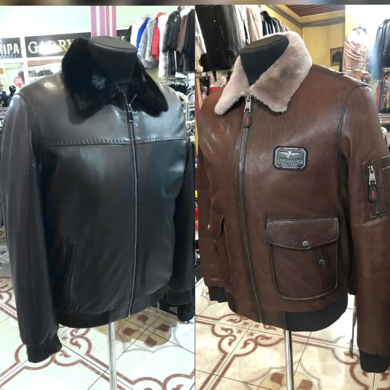 Чоловічі дублянки бомбери,аеронафтіка,зимова куртка