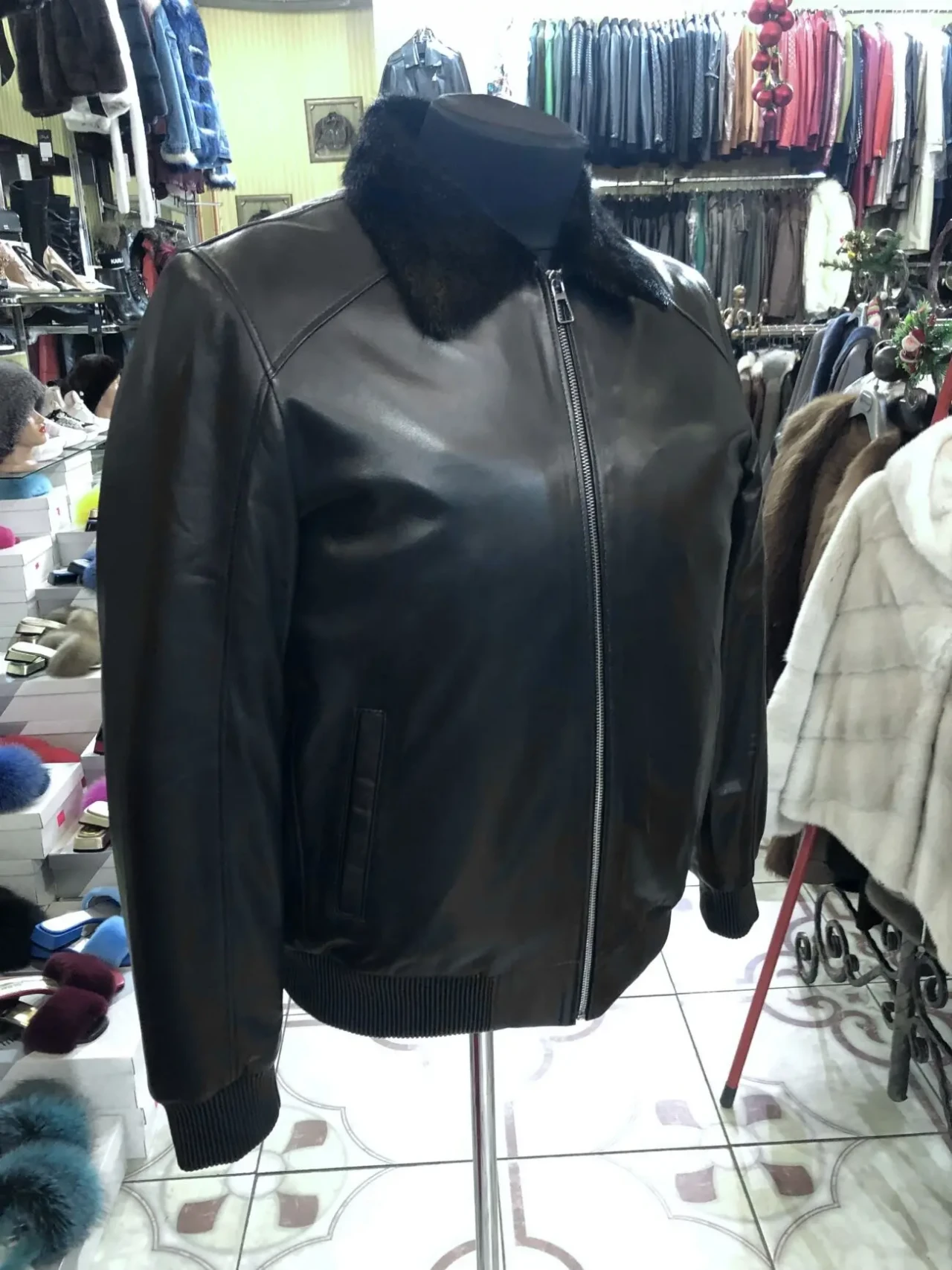 Чоловічі дублянки бомбери,аеронафтіка,зимова куртка 3