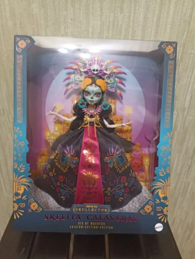 лялька Monster High Skullector Dia De Muertos Скеліта Калаверас 2