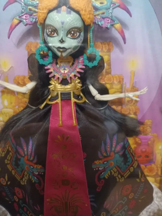 лялька Monster High Skullector Dia De Muertos Скеліта Калаверас 8