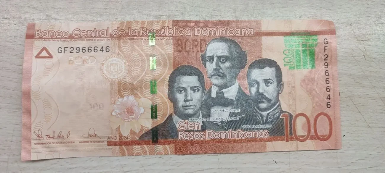 Доминиканская Республика (Доминикана) 100 песо 2024