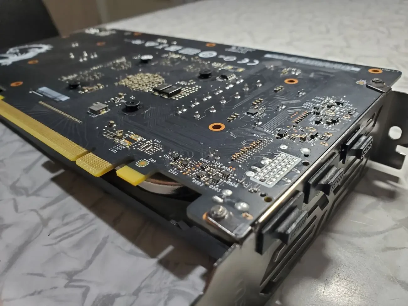 Видеокарта Geforce Nvidia MSI GTX 1650 GAMING X 4 Gb (Twin frozr) 6