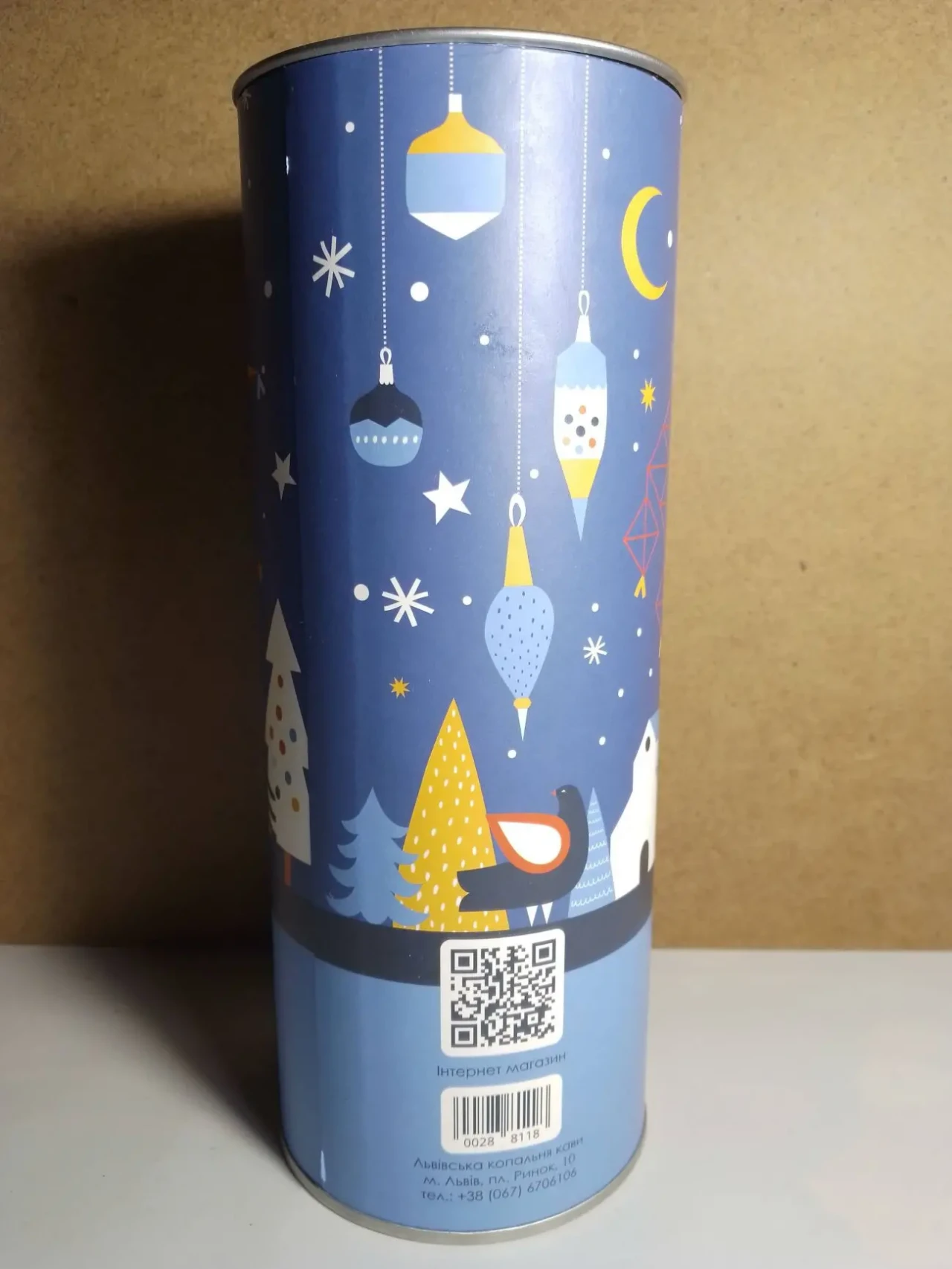 Баночка картон дизайн рождество во львове, маланка, звезда, елка 2