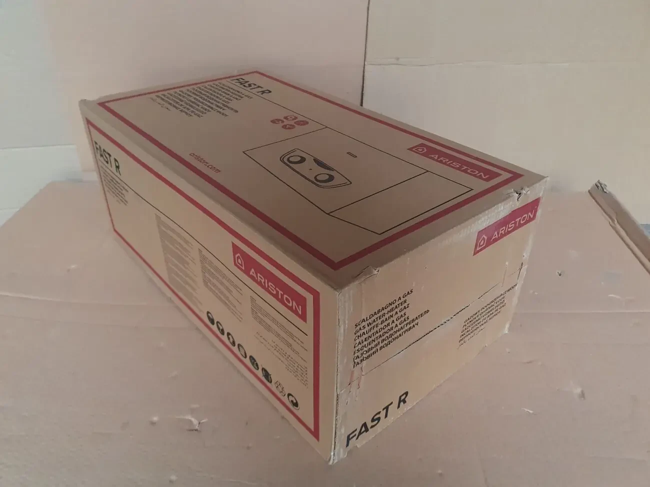 Газовая колонка ARISTON  FAST R ONM 11 NG UA (11 л/мин), новая 8