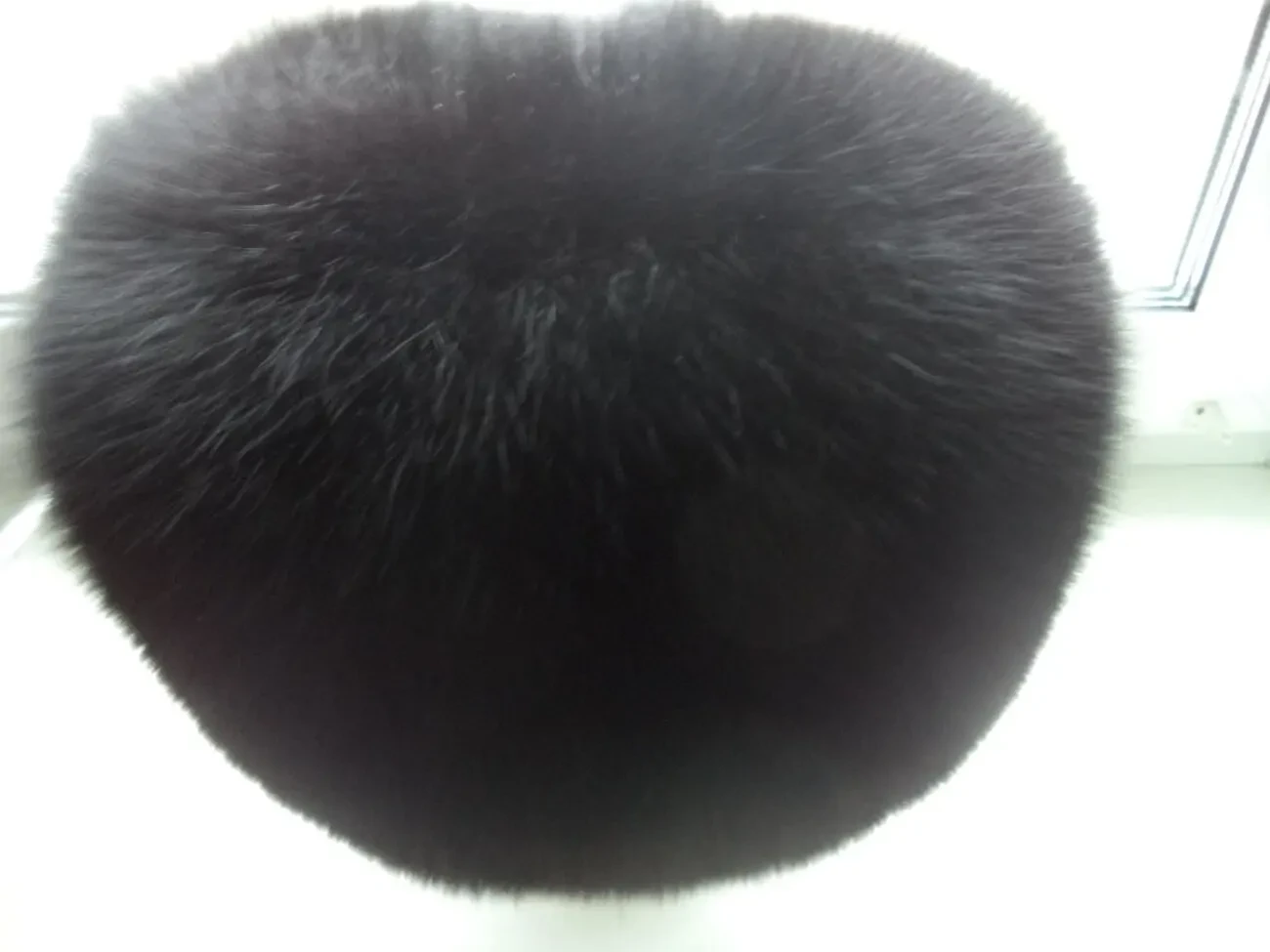 Шапка меховая из чернобурки унисекс 10