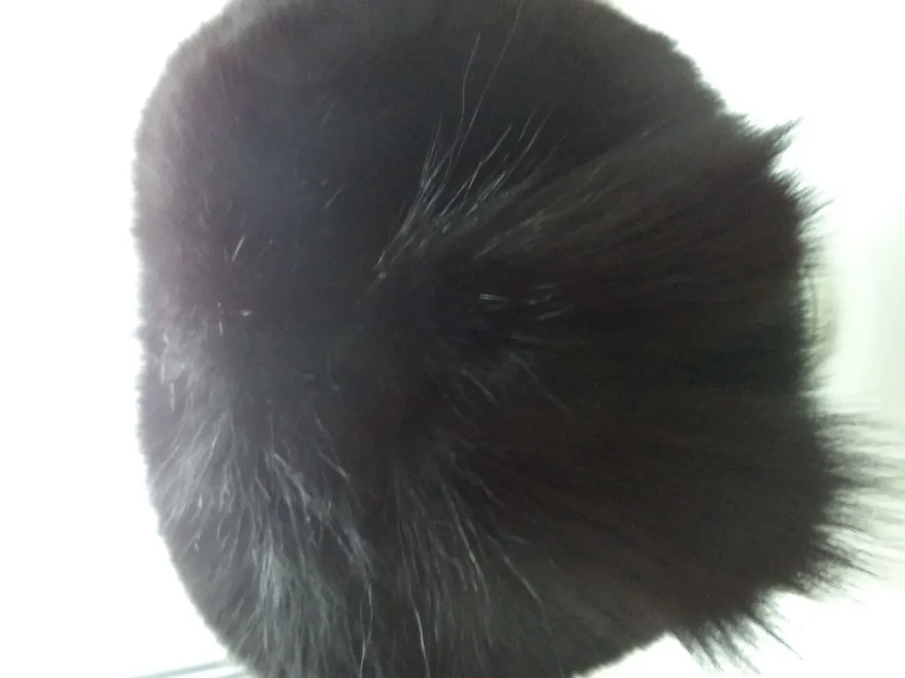 Шапка меховая из чернобурки унисекс 6