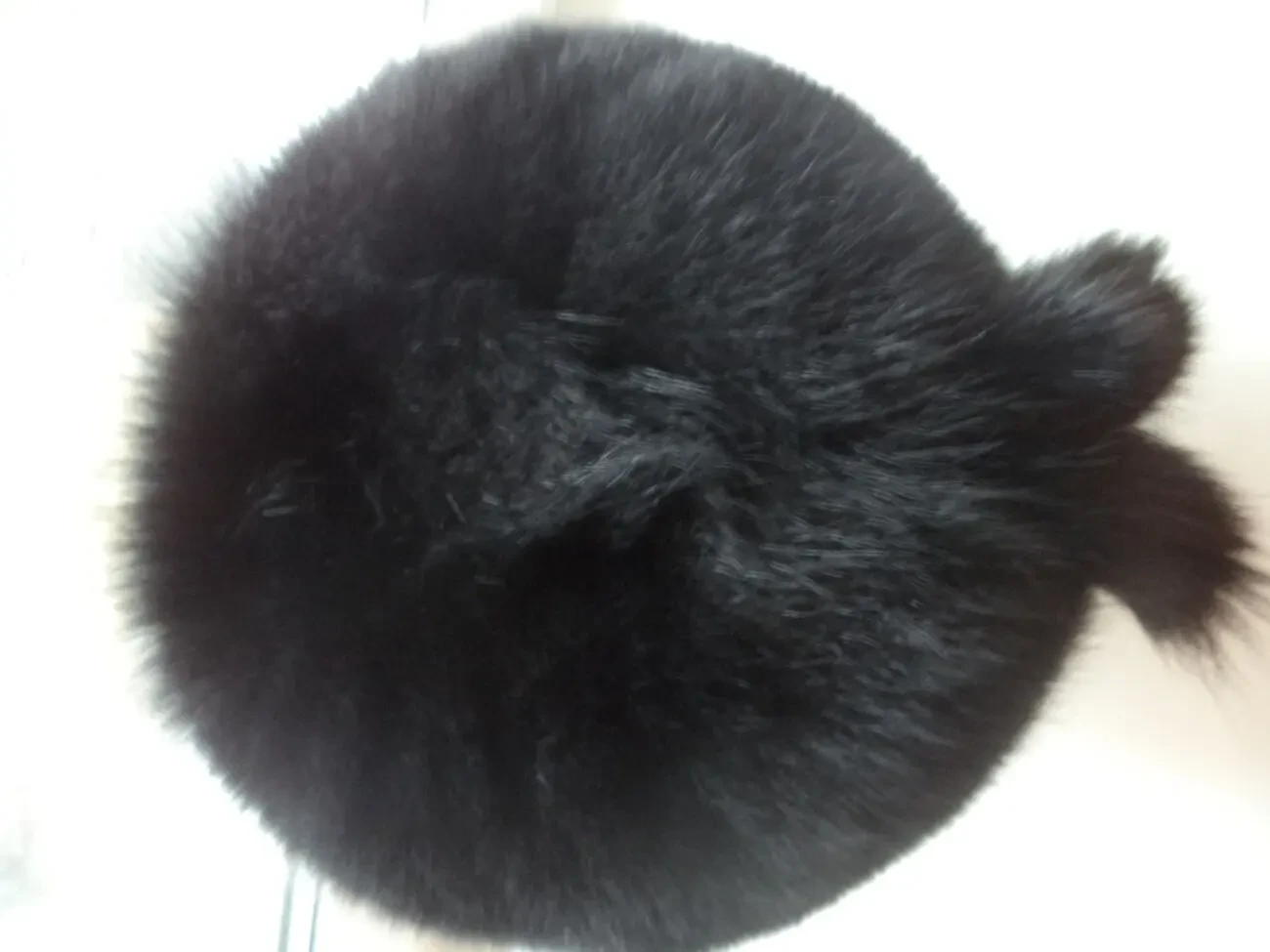 Шапка меховая из чернобурки унисекс 3