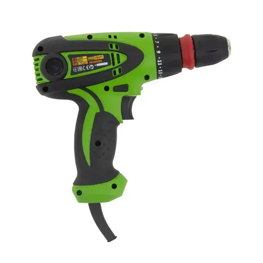 Шуруповерт мережевий Procraft PB1200DFR 2