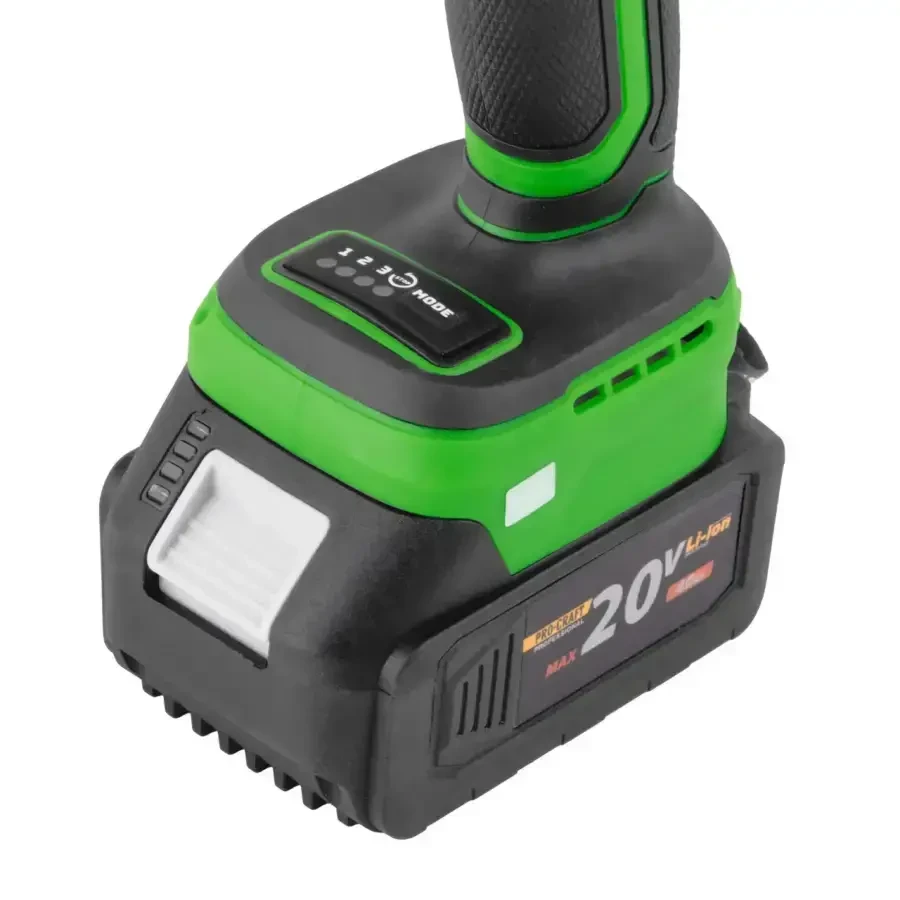 Акумуляторний шуруповерт Procraft PA18ProBL-1B-C (с 1 акб и зу) Кейс 2