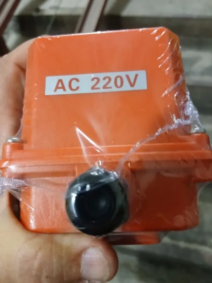 Електропривод для крана - чвертьоборотний IP67 монтаж ISO5211 3