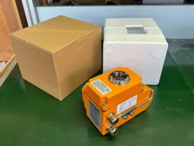 Електропривод для крана - чвертьоборотний IP67 монтаж ISO5211