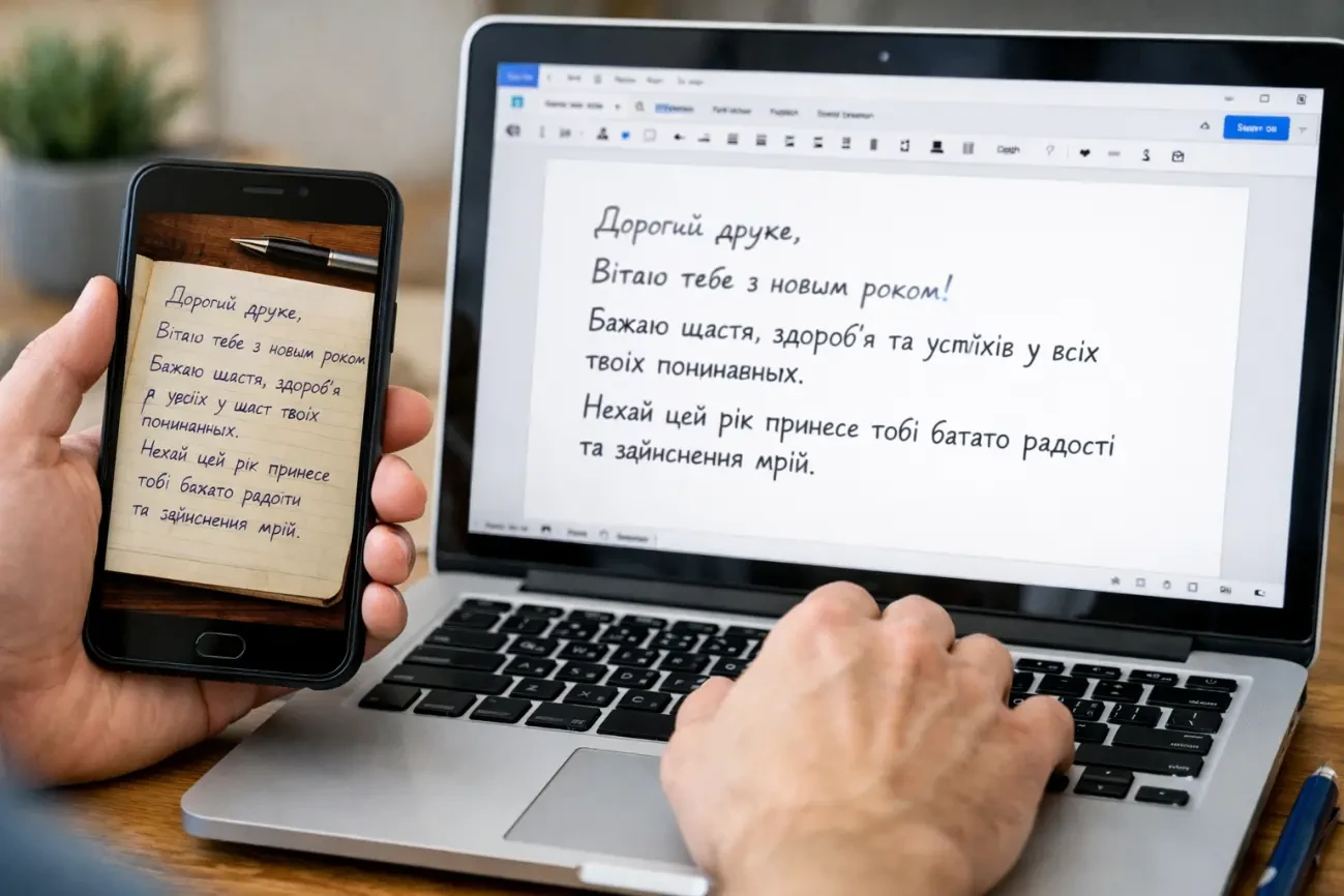 Переклад текстів з різних мов