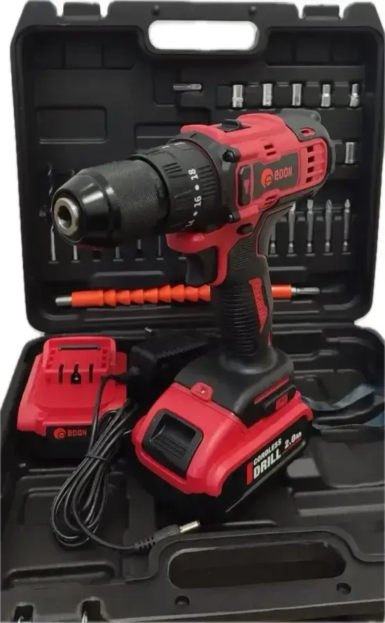 Шурупокрут акумуляторний EDON AD-12K 2 акум.