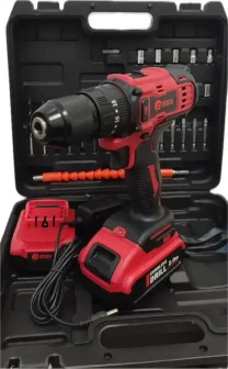 Шурупокрут акумуляторний EDON AD-12K 2 акум.