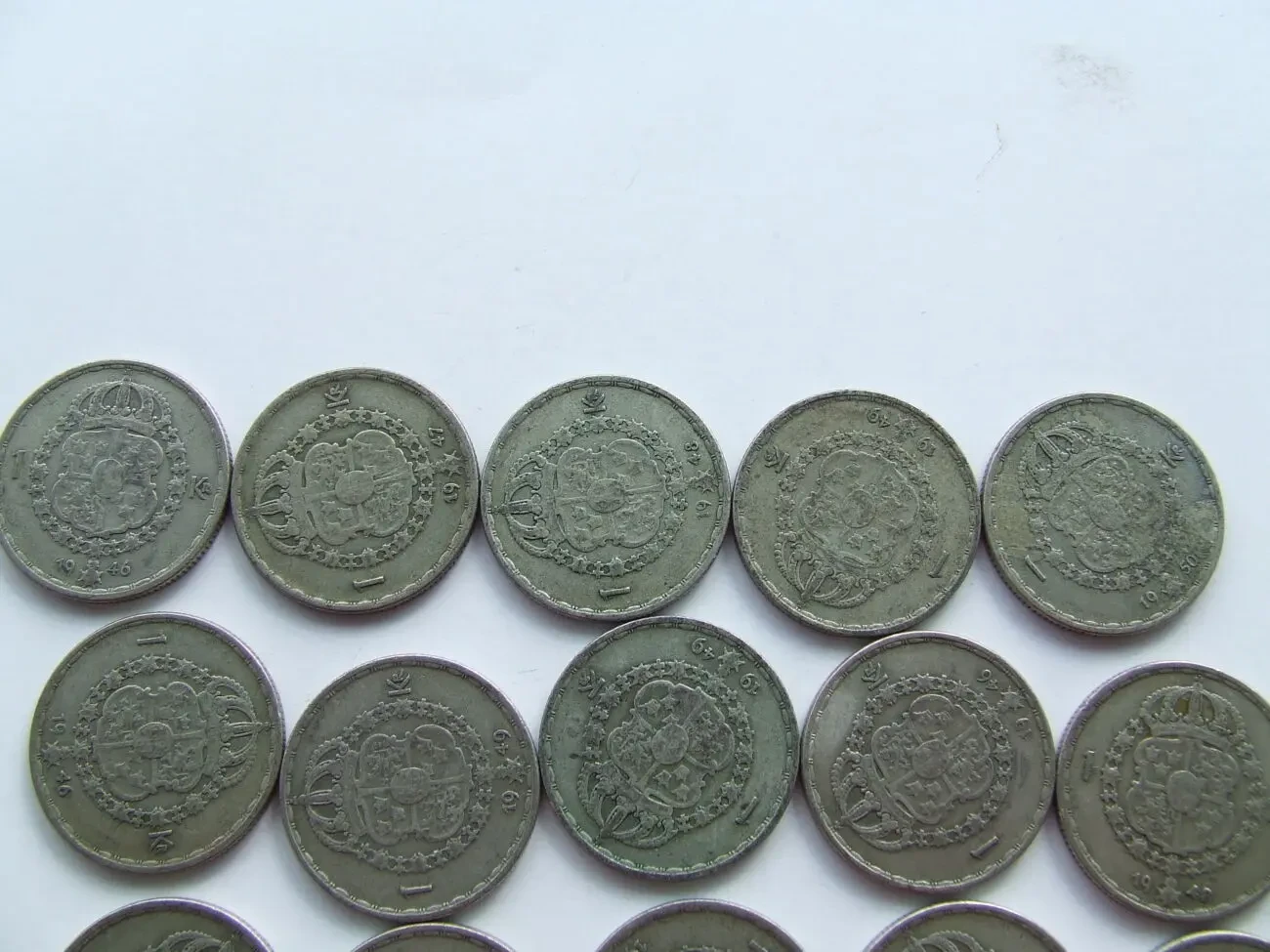 Серебро кроны Шведские 15 шт вес 104 грамм. 1946 -66 гг. 3