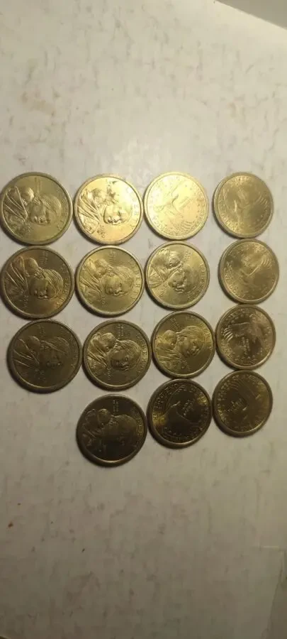 1 Доллар США разные, 1979,Сагавея,Президенты 7