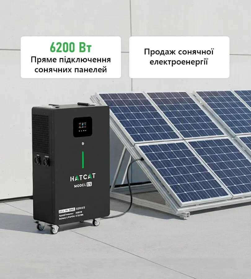 Зарядна станція Все-в-одному 4200 Вт 5120 Вт год LiFePO4 6