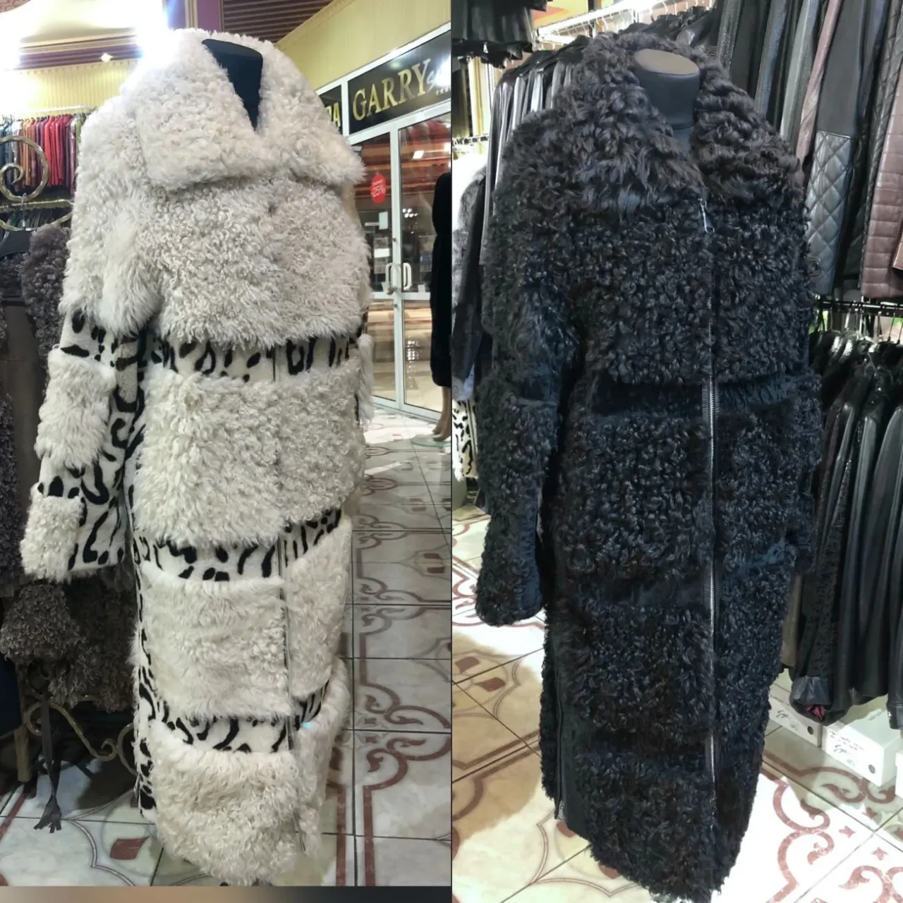 Тіградо максі,довга дублянка преміум