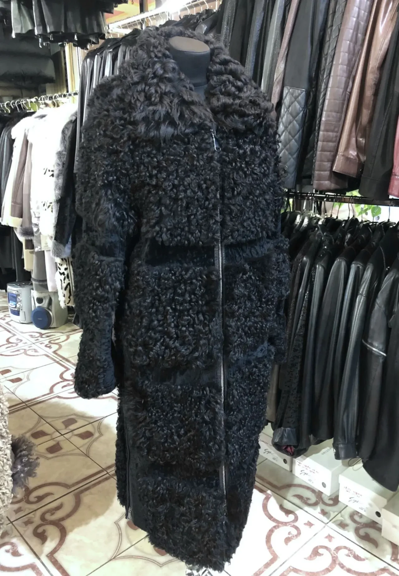 Тіградо максі,довга дублянка преміум 2