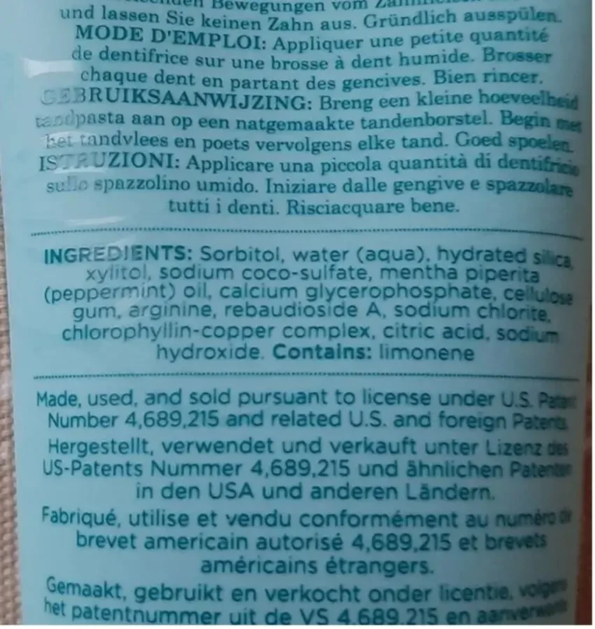 Зубна паста Toothpaste від Modere 2