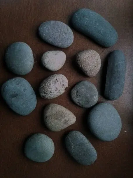 Морские камни 13 штук набор для аквариума, рукоделия, интерьера