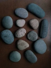 Морские камни 13 штук набор для аквариума, рукоделия, интерьера