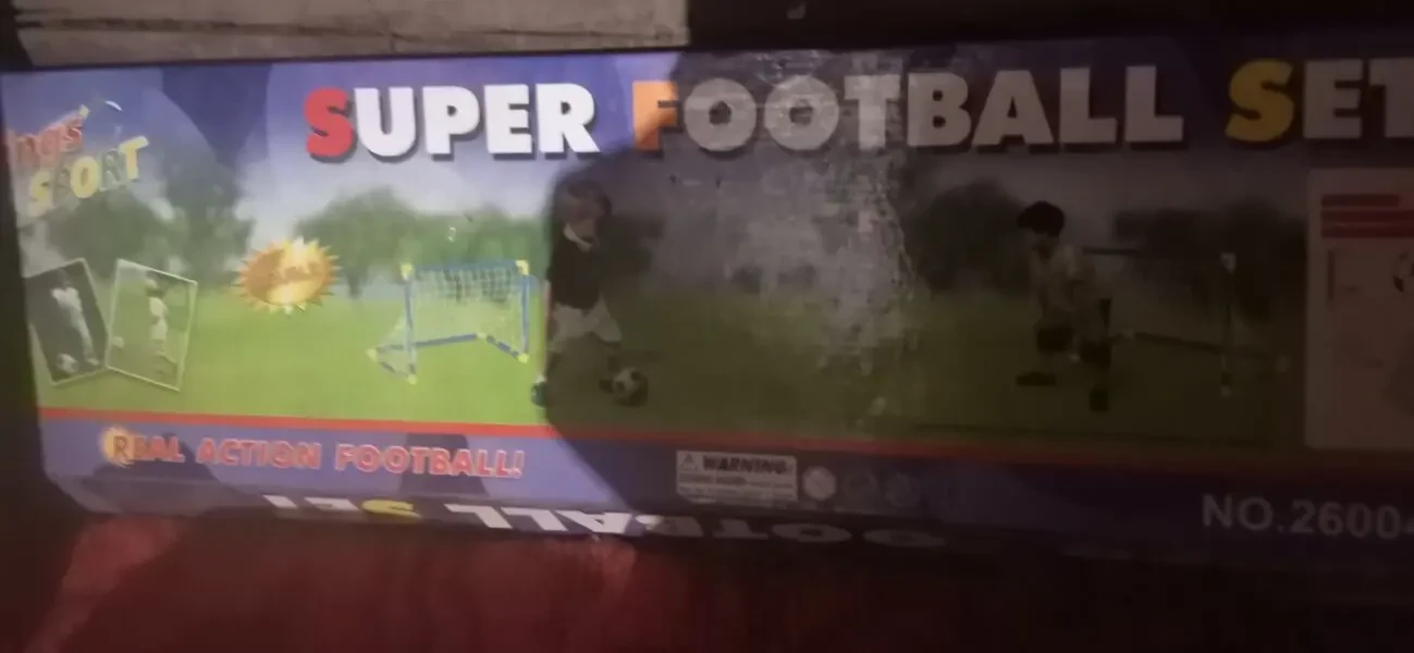 Дитячі футбольні ворота 85 х 60 см 4