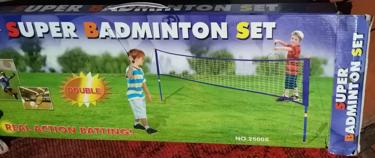 Дитяча сітка для бадмінтона