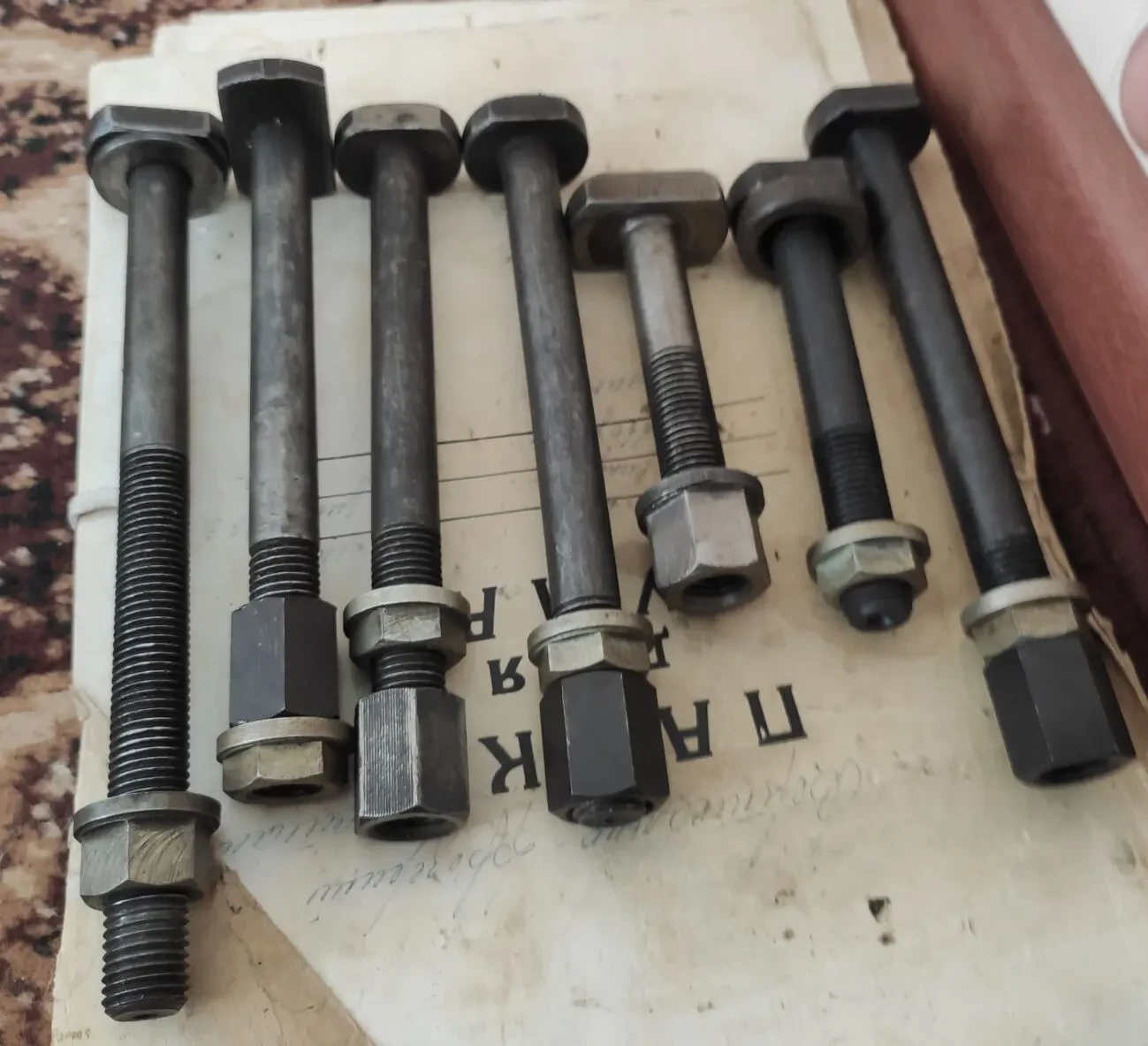 усп-16 кріплення. Гайки 3