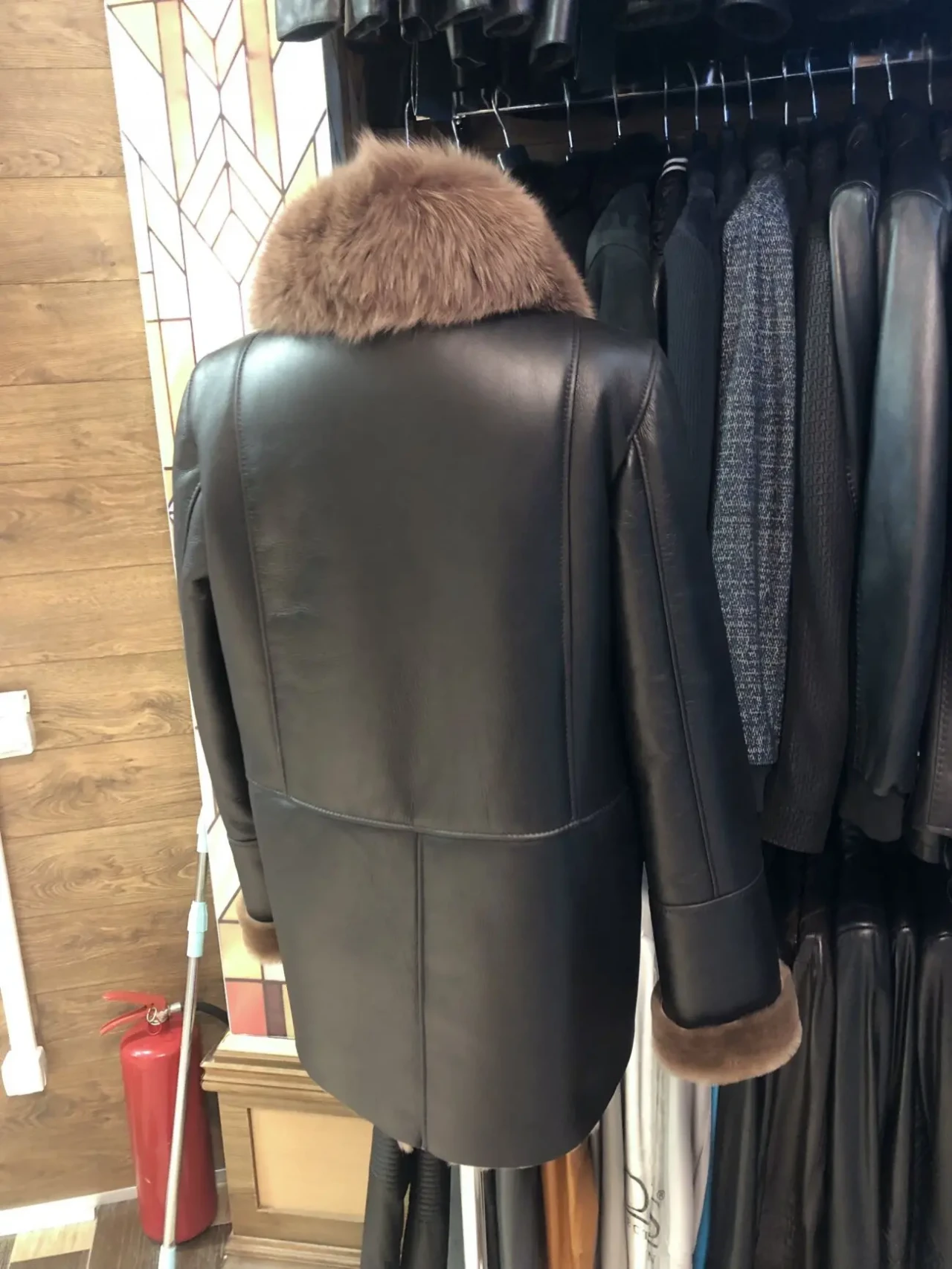 Дублянки сучасні комір Хутро норка,песець 3