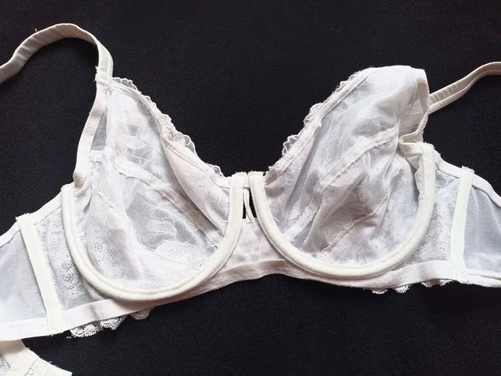 Matalan EUR 34E/75E Бюстгальтер мягкий косточка бело молочный 8