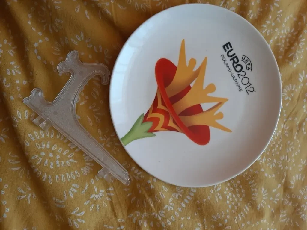 Тарелка сувенир Евро 2012 в оригинальной коробке 3