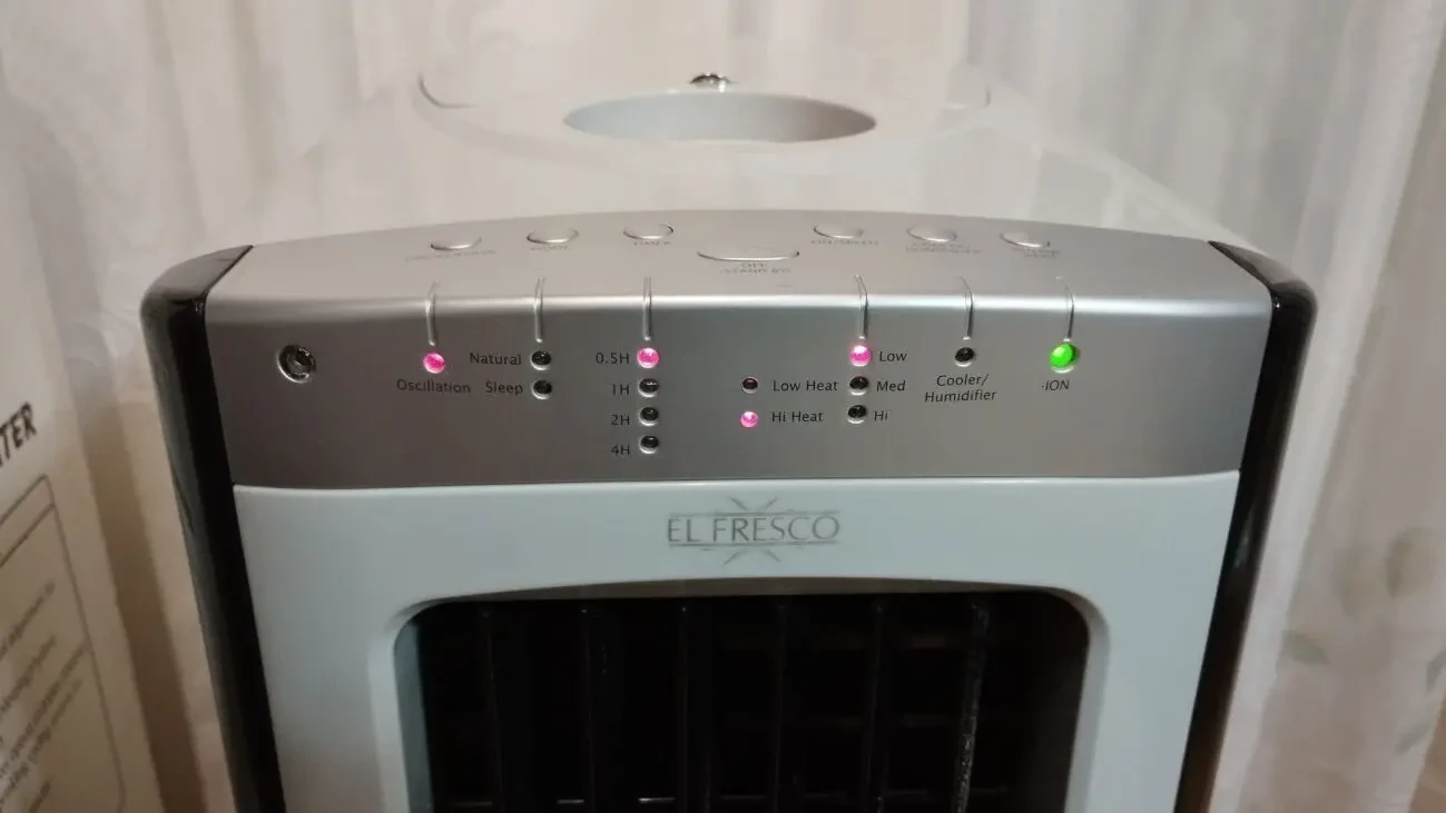Клімат-комбайн (обігрівач,охолоджувач,іонізатор) el fresco df-1691 6