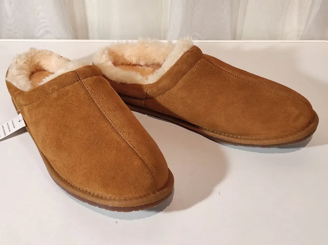 Коричневі тапочки з натурального замшу нові 6