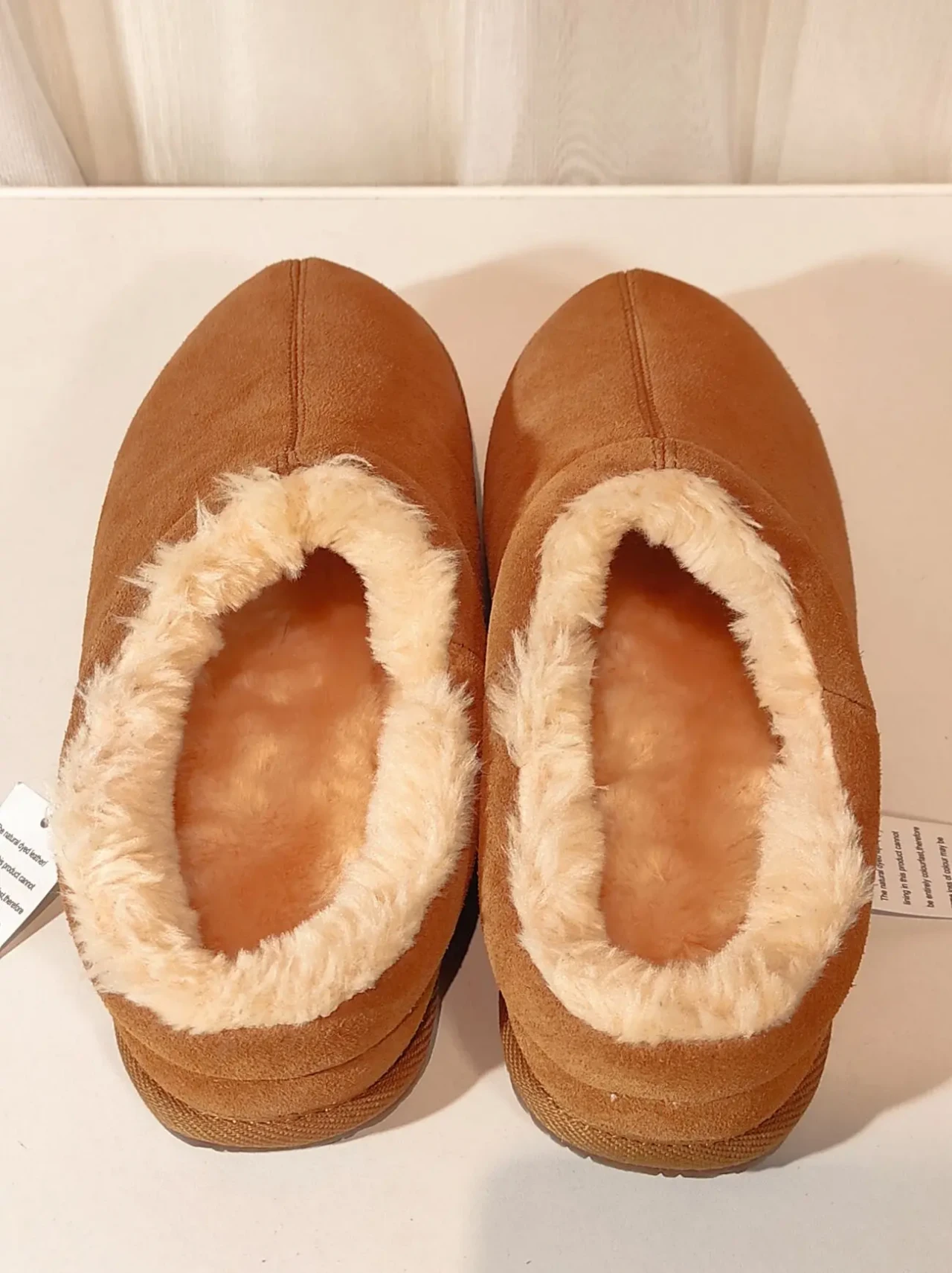 Коричневі тапочки з натурального замшу нові 7