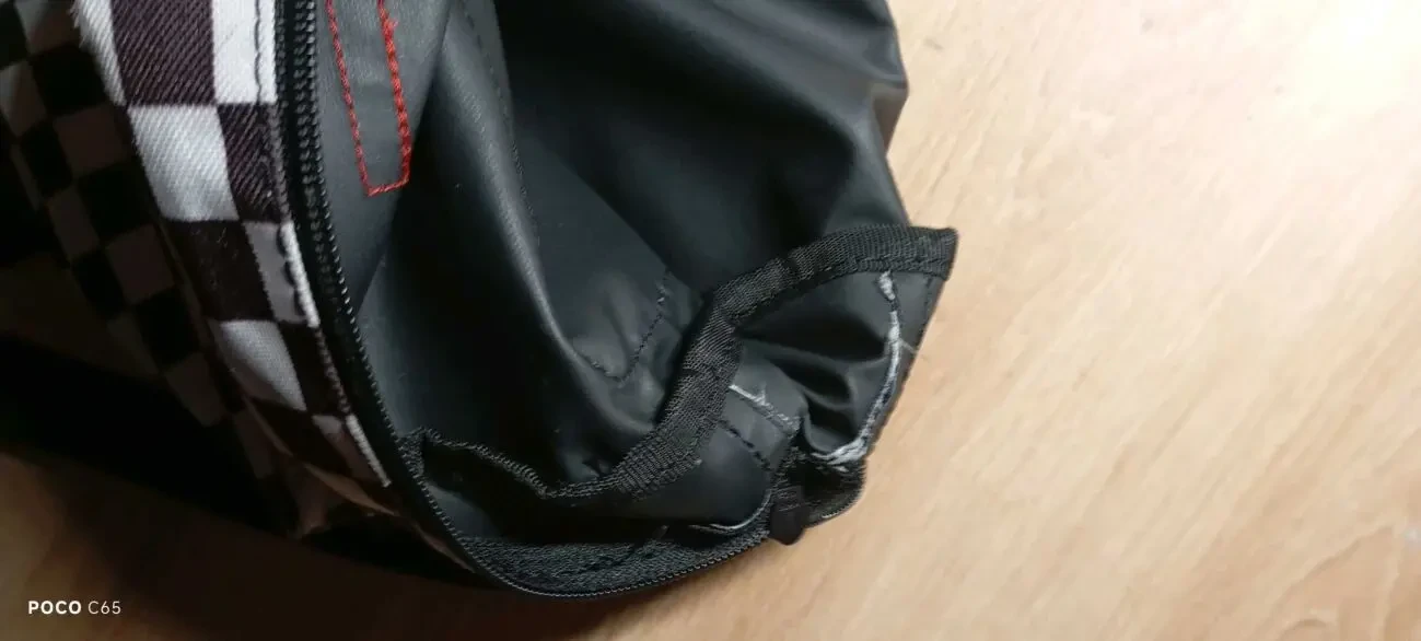 рюкзак dickies mini черно белый