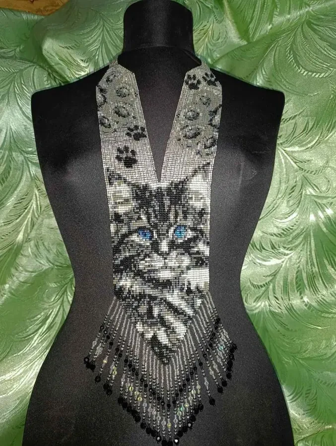 Гердан из бисера 5