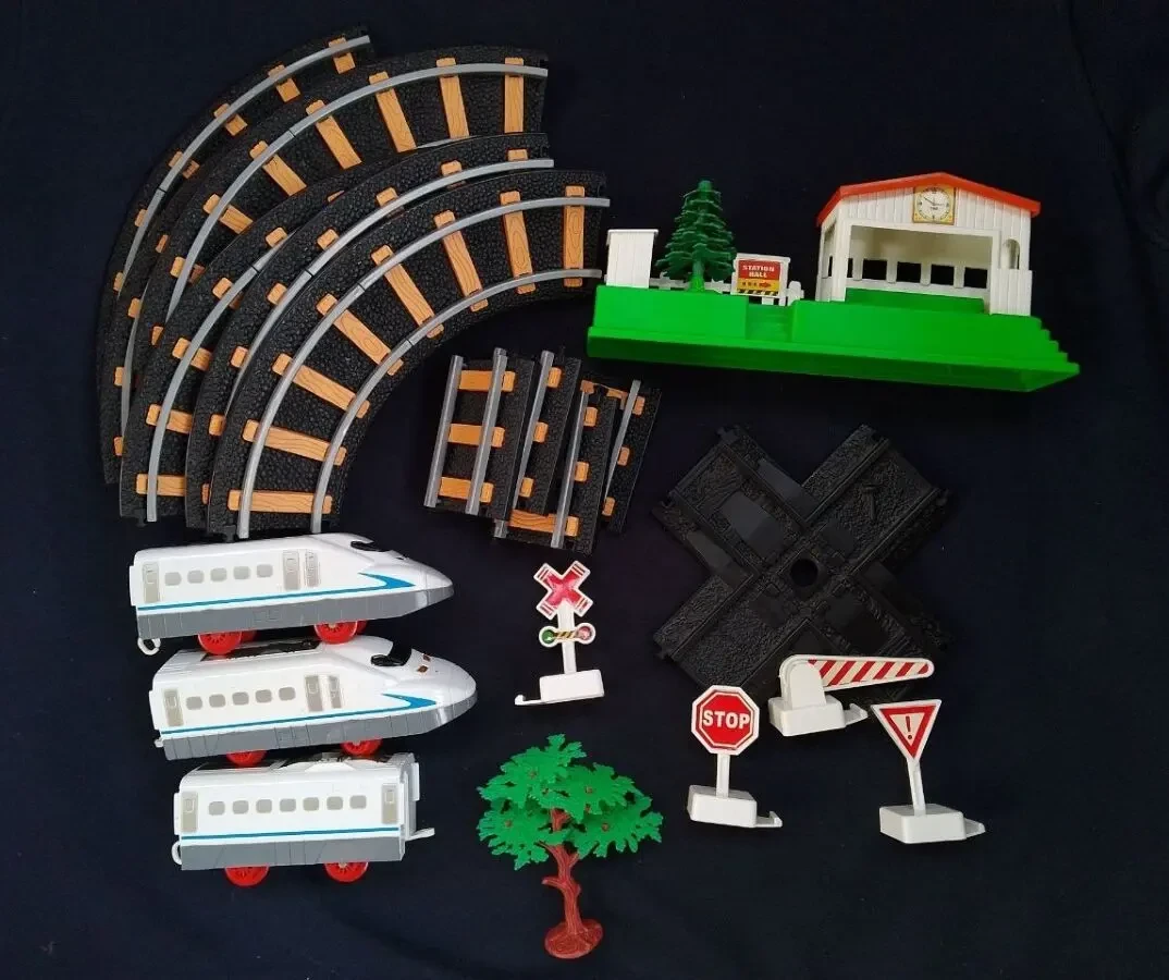 Залізниця з поїздом, 48,4 х 29,3см - LiXin 2