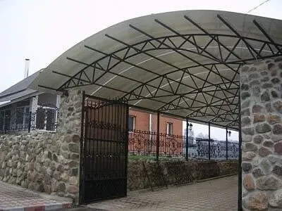 поликарбонат сотовый, монолитный, профилированный 7