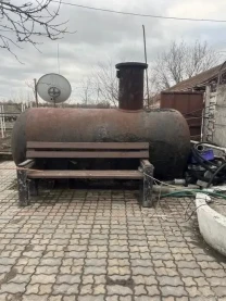 5 куб 2 шт  газгольдер ресивер бочка резервуар ёмкость