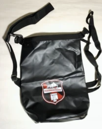 Рюкзак а4 черный водооталкивающий плотный мешок, швы запаяны, шлейки