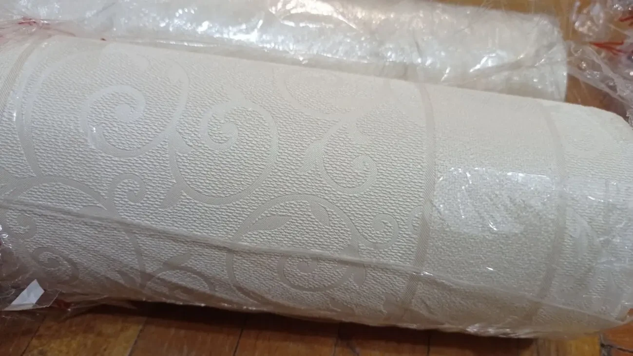 Нежные виниловые обои на бумажной основе 4 шт.